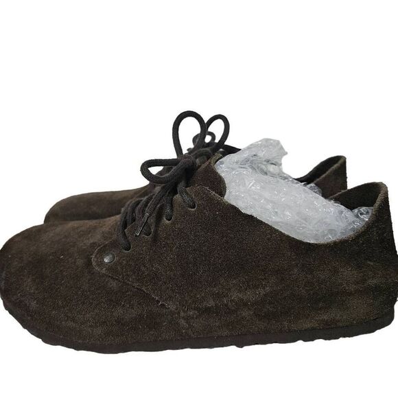 Birkenstock suede leather Oxford shoes - Picture 4 of 8